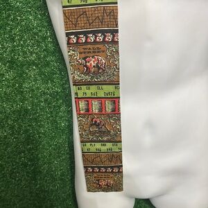 wall street Patterned Brown Tie